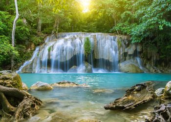 Erawan National Park Tour Waterfall and River Kwai Full Day Tour bangkok 1